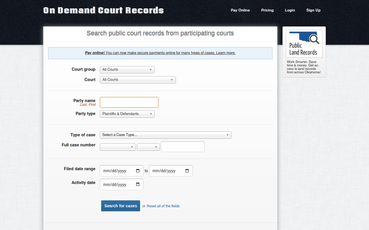 Marshall County released inmate case search entry